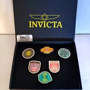 Invicta Colorful Pin Collection